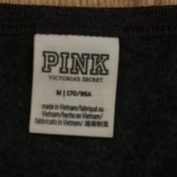 PINK VS Bling Sequin Tee Size M - Picture 2 of 2